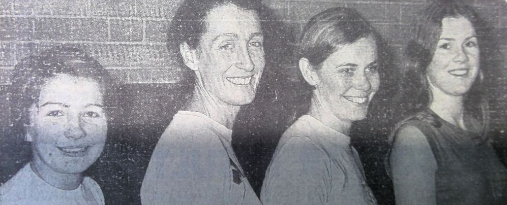 The smiling faces of Julie Halfpenny, Barbara Banks, Margaret Ashcroft and Sue Lloyd, champion members of Wallasey Athletic Club.