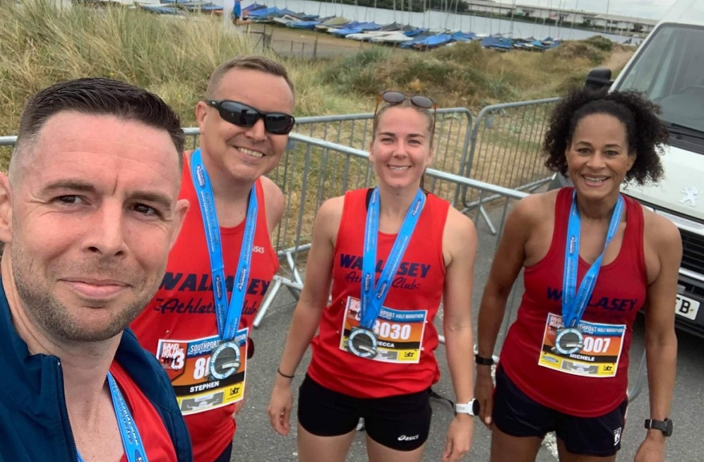 Steve Cosgrove, Steve Clarke, Becky Blacklock and Michelle Alty