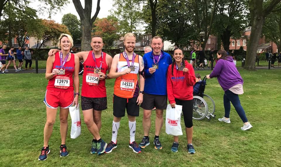 Rachael Graham, Steve Clarke, Danny Lawson, Pete Barham and Louise Marsden