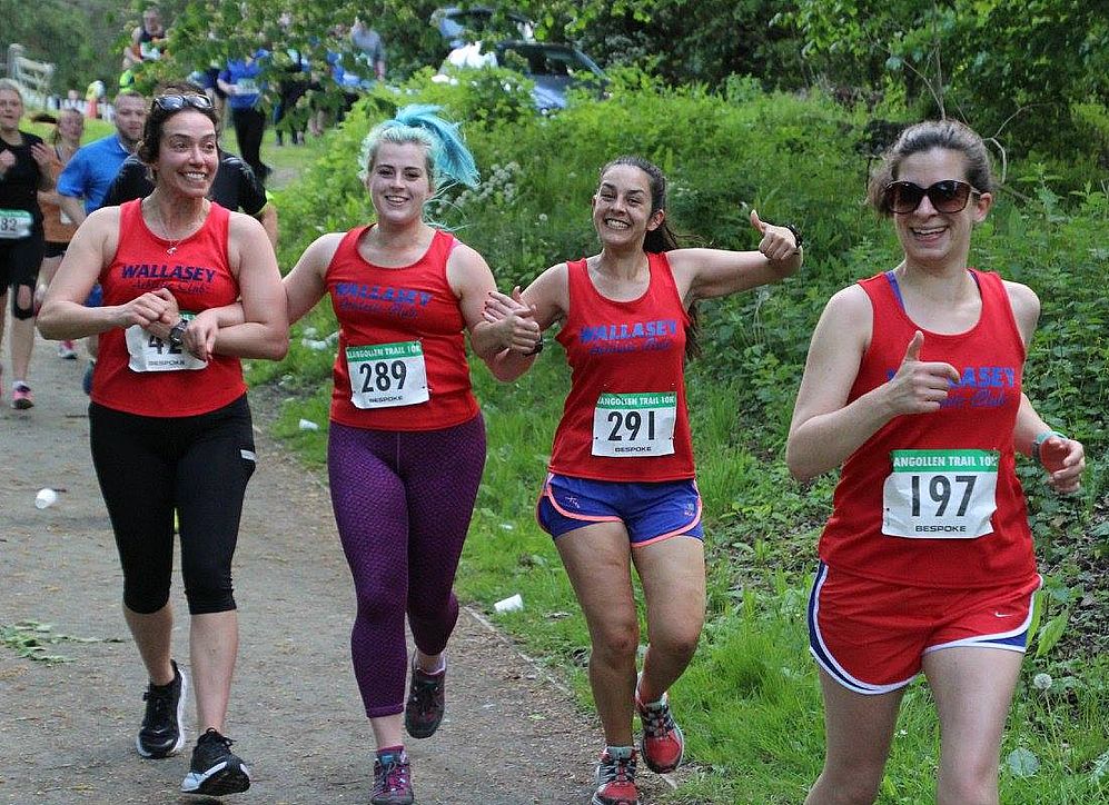 Jenny Bradshaw, Claire Marsden, Louise Marsden and Katherine Holley
