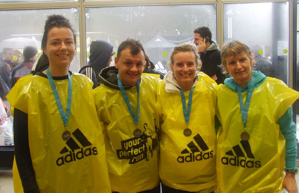 Hayley Yates, Andy Gilbert, Jane Woodhead and Nicci Davies