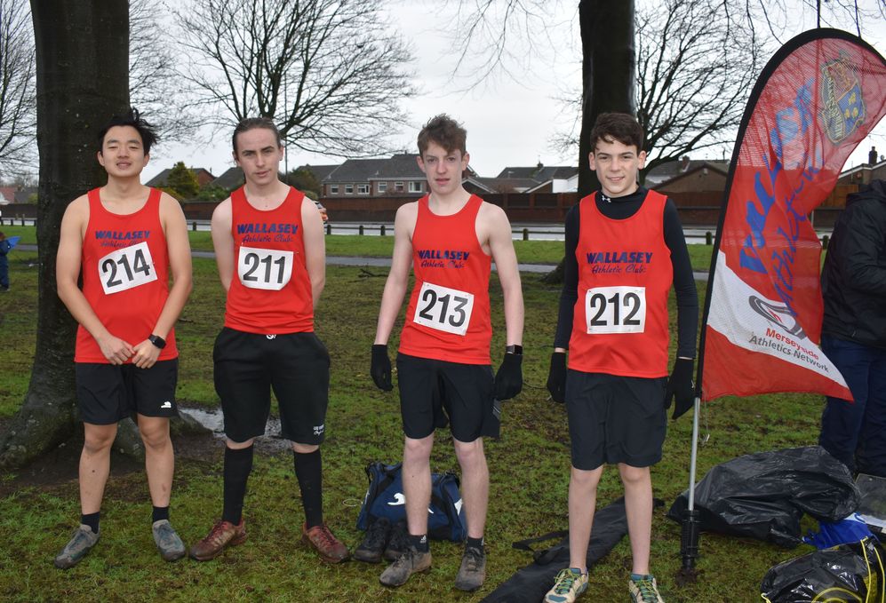 Jack Wang, Aiden Hampson, Josh Wild and Ben Sharp