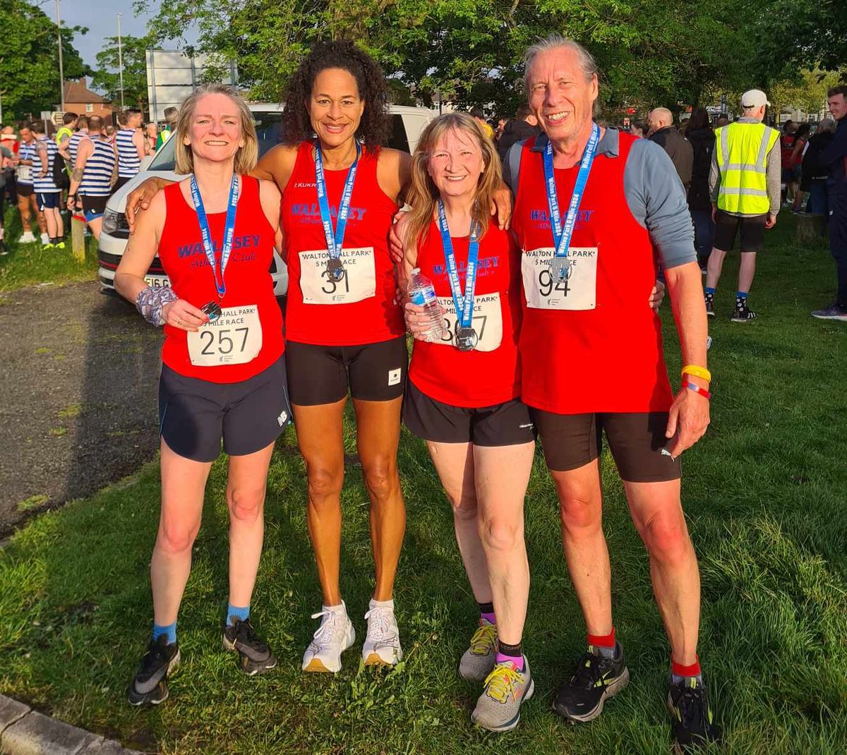 Jan McArd, Michele Alty, Lesley-Anne Cucksey and Dave McAlister