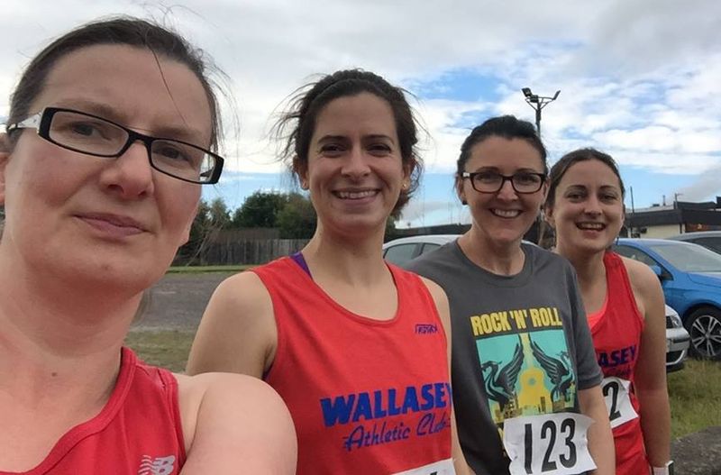 Caet Cuthbert, Katherine Holley, Michaela Kee and Theresa Larkins