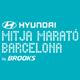 Barcelona Half Marathon badge