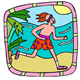 Wirral Seaside Runs (Roy Fisher) badge